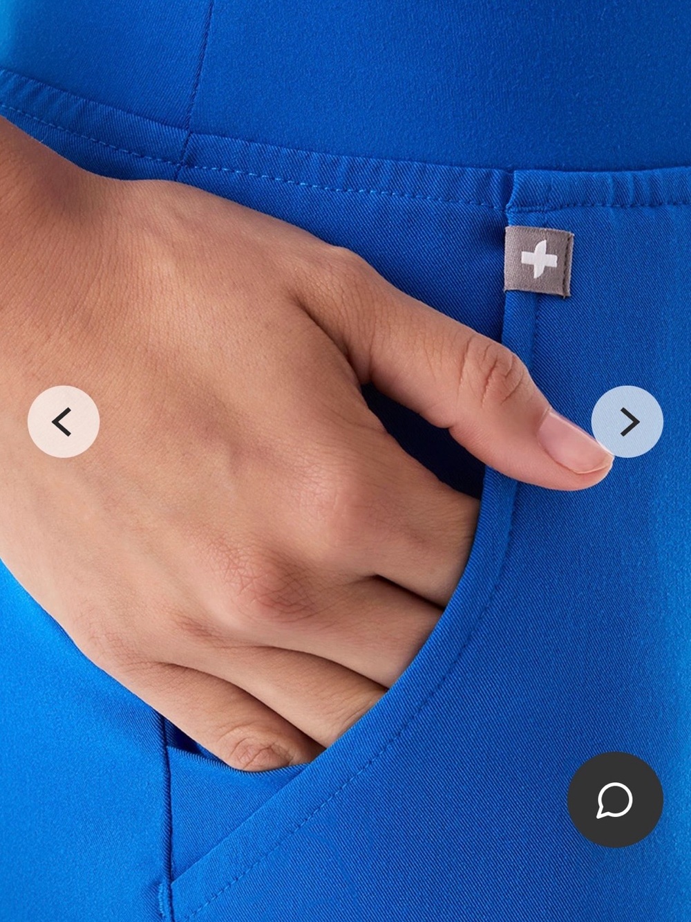 FIGS Women's Royal Blue Jogger Scrub Pants (Used) - Picture 8 of 15